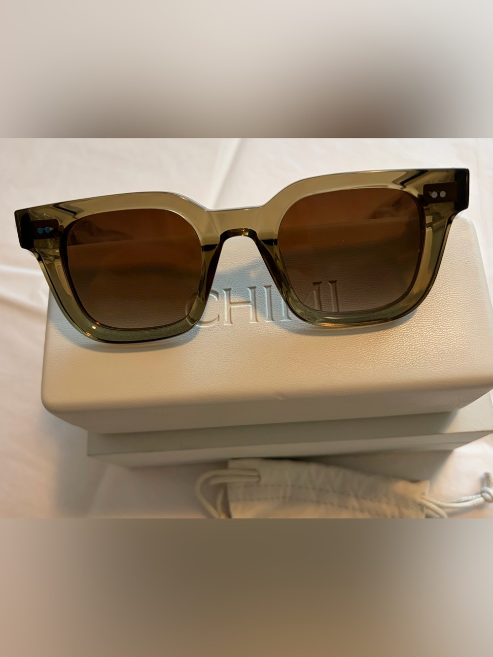 Chimi NIB 04 Core Sunglasses Green - Picture 4 of 7